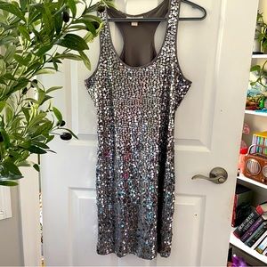 Banana Republic Sequin Tank Dress